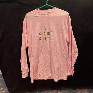 Pink top (throw kindness around like confetti)